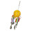 2Pcs Hanging Parrot Chew Toy Cage Pendant For Playing 1