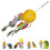 2Pcs Hanging Parrot Chew Toy Cage Pendant For Playing 8