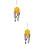 2Pcs Hanging Parrot Chew Toy Cage Pendant For Playing 7