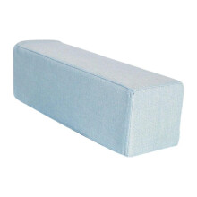 (Light Blue) Couch Arm Rest Pillow Bed Reading Soft Ergonomic Practical High Density Foam
