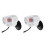 2Pcs Plastic Pump For Aquarium Fish Tank White Plug 6