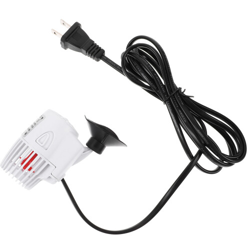 2Pcs Plastic Pump For Aquarium Fish Tank White Plug 2
