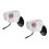 2Pcs Plastic Pump For Aquarium Fish Tank White Plug 4