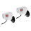 2Pcs Plastic Pump For Aquarium Fish Tank White Plug 8