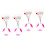 20 Pcs Silicone Space Bean Cylindrical Long For .0#-6.0# 4