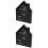 2Pièces Support WiFi En Noir Pour Restaurant Bureau 7