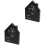 2Pièces Support WiFi En Noir Pour Restaurant Bureau 5