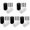 100 Pcs Film Canisters Empty Camera Reel Storage Containers 8