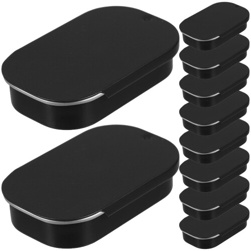 30 Pcs Slide Lid Gum Tin Push-Pull Candy Case Portable Mini Box 1