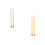 2 Pairs Bamboo Rods Drumsticks Professional Percussion Sticks 9