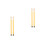 2 Pairs Bamboo Rods Drumsticks Professional Percussion Sticks 8
