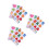 3 Sheets Clothes Labels Sticker Classification Decal 2