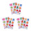 3 Sheets Clothes Labels Sticker Classification Decal 6