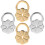 16 Pcs Metal Earring Backs Studs Earring Supplies 2