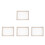 4Pcs Wooden Paper Making Screen Frame With Mesh For Dried Flowers 4