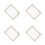 4Pcs Wooden Paper Making Screen Frame With Mesh For Dried Flowers 10