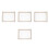 4Pcs Wooden Paper Making Screen Frame With Mesh For Dried Flowers 5