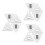 15 Pcs Fire Extinguisher Wall Mount Holder Hook 8