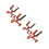 2Pcs Violin Stretchable Stand Professional Fiddle Holder Display Rack 4