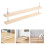 2 Sets Hand Crafted Wooden Book Binding Tool For Smoothing Edges 11