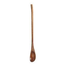 2Pcs Wooden Coffee Spoon Long Handle For Kitchen