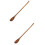 2Pcs Wooden Coffee Spoon Long Handle For Kitchen 9