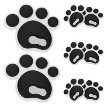 8St Zwarte Anti-Slip Snowboard Stickers Siliconen Beschermende Pads