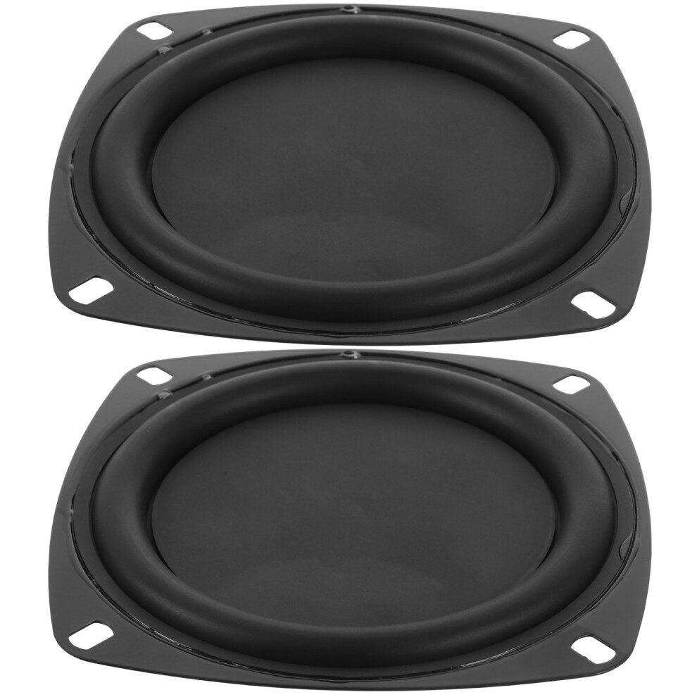 8 Pcs 4 Inch Loudspeaker Passive Woofer Vibrating Diaphragm 031018136863