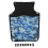 Scuba Diving Backboard Cushion Nylon Blue for BCD Tech Dive 2