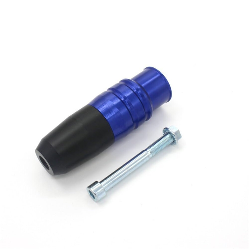 Exhaust Pipe Anti-Fall Rod Body Protection Ball Bumper For Yamaha Fz1n Fz6n R6 Mt09-07 Fz8 Xj6 Easy Install Blue 9393856174508