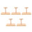 5Stk Pappbecher Organizer Stapelbarer Kaffeebecher 8