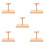 5Stk Pappbecher Organizer Stapelbarer Kaffeebecher 10