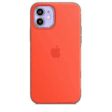 (Orange) Silicone Phone Case With Magsafe For Iphone 12 & 12 Pro High Quality