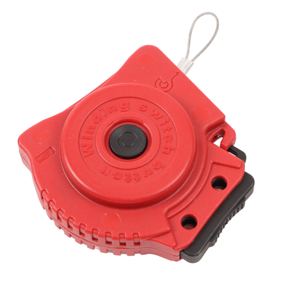 2Mm Stainless Steel Lockout Tagout Cable Lock, Retractable, Industrial 8421351880677