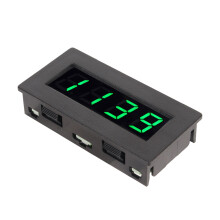 Green 4-LED Tachometer DC 8-15V 0.56in Display 5-9999RPM