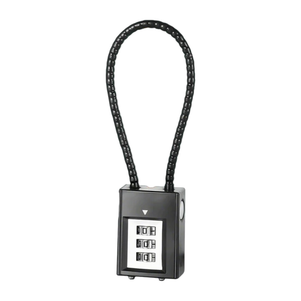 Cycling Helmets Cable Lock 20 Cm, Combination Password Padlock, Wire Lock For Backpacks Luggage Safety 9393856175000