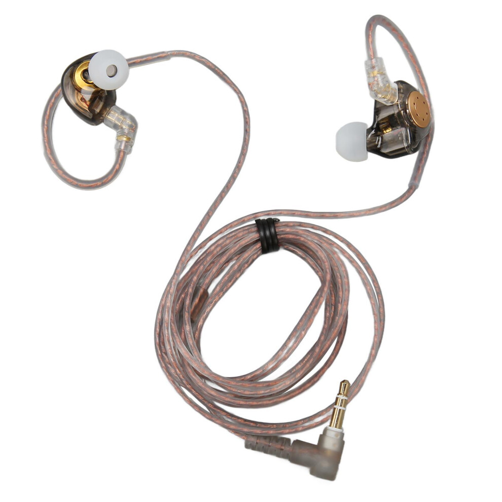 Kz Edx Pro Hifi Wired Earphones, 10Mm Driver, 16Î©, /Transparent Black 6941352102810