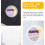 20St Durable Button Badge Schutz Runde Abdeckung Für Button Badges 11