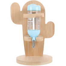 1 Set Wasserflaschenhalter Aus Verschleißfestem Holz Für Chinchilla