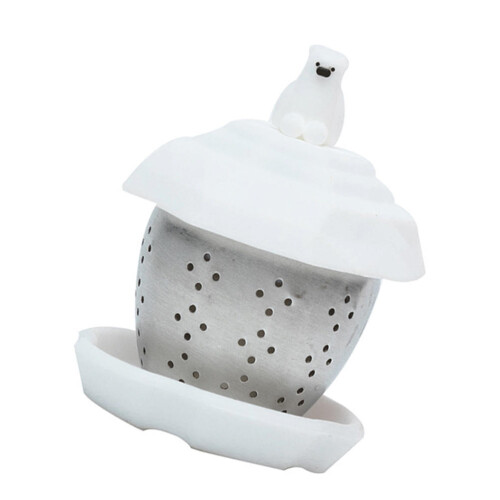 Teeinfuser Verstärkter Teerückstandfilter Cartoon-Teesieb