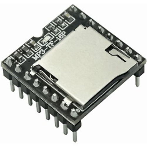 Integrated MP3 Player Module Miniature Music Player Board For Embedded Systems Electronics Projects 2