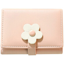 Simple Style Geldbörse Blumenmuster Faltbar Für