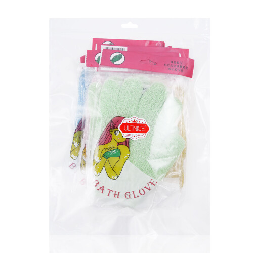 4 Paar Dusch Peeling Badem Aus Nylon 2
