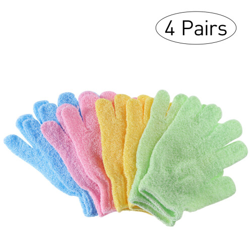 4 Paar Dusch Peeling Badem Aus Nylon 1