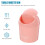 Rabbit Müllbehälter Mini Desktop Abfalleimer Katzenstreuhalter Pink 7