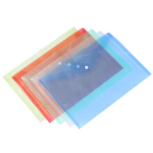 24Stk Transparente Dokumententaschen Mit Reißverschluss