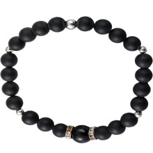 Männliches Perlenarmband Naturstein Für Valentinstag