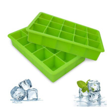 15 Hohlräume Eisschale Form Baby 15-Hohlräume Backen Silikon Ziegel