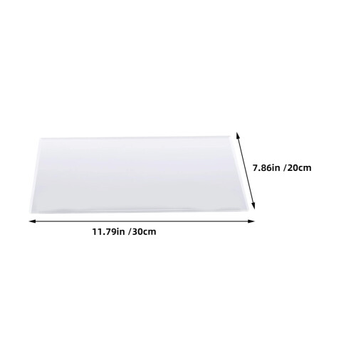 4Stk. Clear Acrylplatten Bilderrahmen Diy Panel 1