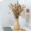 2Stk DIY Holz Vase Hellgelb Schön Für Zuhause 6